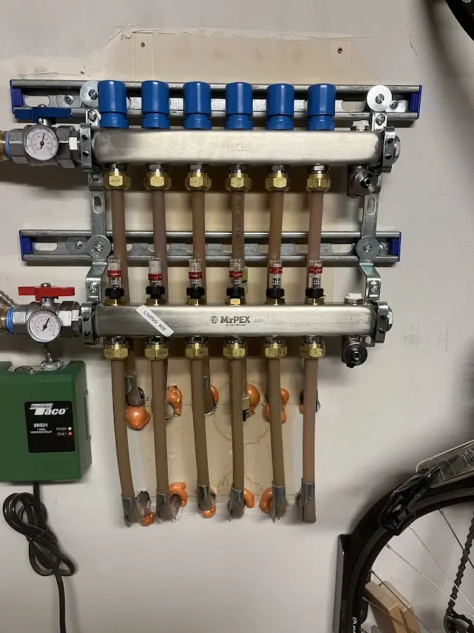 Plumber performing Leak Detection at a residential property in High Springs